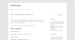 Desktop Screenshot of mlusiak.com
